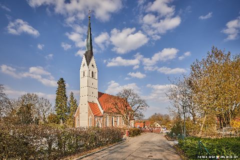 Gemeinde Massing Landkreis Rottal-Inn Pfarrkirche St-Stephan Außen (Dirschl Johann) Deutschland PAN